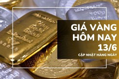 Giá vàng hôm nay 13/6: Vàng SJC và nhẫn trơn tiếp tục tăng tới 1,6 triệu đồng/lượng