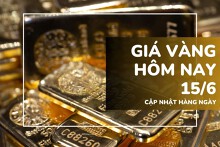 Giá vàng hôm nay 15/6: Vàng SJC, vàng nhẫn tăng tốc đầu tuần, vọt thêm 4 triệu đồng/lượng