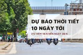 Dự báo thời tiết 10 ngày tới (18/6 đến 28/6) Thanh Hóa, Đà Nẵng, Quảng Ngãi và Đắk Lắk nắng nóng gay gắt