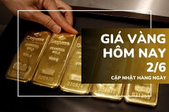 Giá vàng hôm nay 2/6: Vàng SJC và nhẫn trơn giảm mạnh, rơi khỏi mốc 158 triệu đồng/lượng