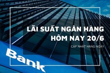 Lãi suất ngân hàng ngày 20/6, Vietcombank, Agribank và BIDV có thay đổi so với đầu tháng?