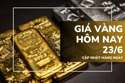 Giá vàng hôm nay 23/6: Vàng SJC, vàng nhẫn, vàng nữ trang cùng quay đầu giảm
