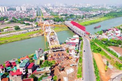Cận cảnh cầu Đuống mới sắp đến hẹn thông xe