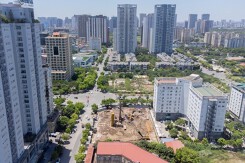 [Photostory] Dự án CTX Tower gần Keangnam bắt đầu triển khai