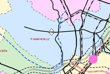 Bản đồ quy hoạch giao thông phường Nam Hoa Lư, tỉnh Ninh Bình thời kỳ 2021 - 2030