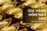 Giá vàng hôm nay 29/6: Vàng SJC, vàng nhẫn điều chỉnh trái chiều, hệ thống PNJ tăng 1,2 triệu đồng/lượng
