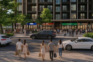 Shophouse khối đế phía Tây Hà Nội hút khách nhờ cộng đồng cư dân hiện hữu