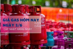 Giá gas hôm nay 3/6 giá đổi bình gas 12kg hôm nay đi ngang sau kỳ điều chỉnh
