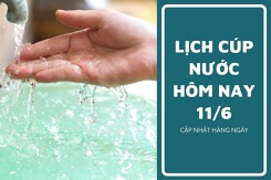 Lịch cúp nước TP HCM ngày 11/6 và sáng ngày 12/6 tạm ngưng cúp nước kéo dài tại nhiều khu phố vào rạng sáng