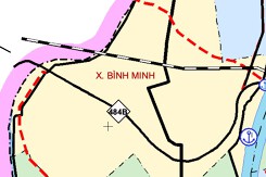 Bản đồ quy hoạch giao thông xã Bình Minh, tỉnh Ninh Bình thời kỳ 2021 - 2030