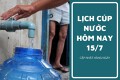 Lịch cúp nước TP HCM ngày 15/7 và sáng ngày 16/7 cập nhật các tuyến đường, khu phố, hẻm cúp nước liên tục nhiều giờ