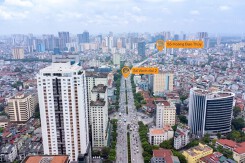 Toàn cảnh vị trí 20 ga dừng của tuyến metro số 5 Văn Cao - Hòa Lạc