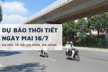 Dự báo thời tiết 10 ngày tới (14/7 đến 24/7) Hà Nội nắng nóng, Thanh Hóa, Huế có mưa dông, TP HCM mưa chiều tối