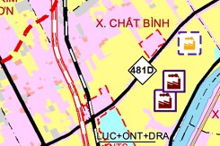 Bản đồ quy hoạch sử dụng đất xã Chất Bình, tỉnh Ninh Bình thời kỳ 2021 - 2030