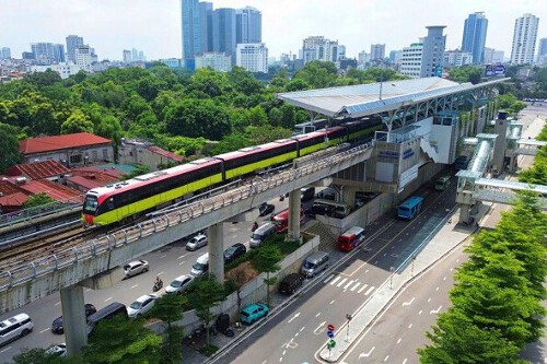 Lộ trình xây dựng 18 tuyến đường sắt đô thị Hà Nội