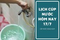 Lịch cúp nước TP HCM ngày 17/7 và sáng ngày 18/7 cập nhật các tuyến đường, khu phố, hẻm tiếp tục cúp nước từ đêm đến rạng sáng
