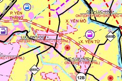 Bản đồ quy hoạch sử dụng đất xã Yên Mô, tỉnh Ninh Bình thời kỳ 2021 - 2030