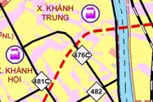 Bản đồ quy hoạch sử dụng đất xã Khánh Trung, tỉnh Ninh Bình thời kỳ 2021 - 2030