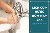 Lịch cúp nước TP HCM ngày 3/7 và sáng ngày 4/7 mất nước tại hàng loạt khu vực, tuyến phố địa bàn trung tâm vào ngày cuối tuần