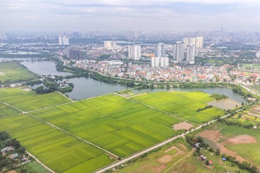 Tiến độ ba khu đô thị mục tiêu tái định cư cho Trục đại lộ cảnh quan sông Hồng