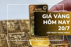 Giá vàng hôm nay 20/7 vàng SJC biến động trái chiều, vẫn neo ở mức 148,5 triệu đồng/lượng