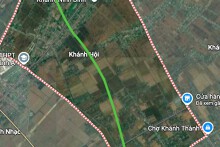 Đường sẽ mở ở xã Khánh Hội, tỉnh Ninh Bình