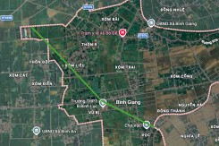 Đường sẽ mở ở xã Bình Giang, tỉnh Ninh Bình