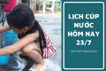Lịch cúp nước TP HCM ngày 23/7 và sáng ngày 24/7 cập nhật các tuyến đường, khu phố, hẻm tiếp tục cúp nước từ đêm đến rạng sáng