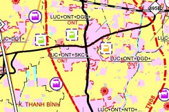 Bản đồ quy hoạch sử dụng đất xã Bình Sơn, tỉnh Ninh Bình thời kỳ 2021 - 2030