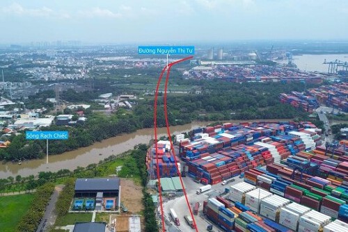 Kế hoạch triển khai đường liên cảng Cát Lái - Phú Hữu, nối Vành đai 3 TP HCM gần 8.800 tỷ đồng