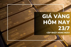 Giá vàng hôm nay 23/7 vàng SJC giảm mạnh 8 triệu đồng/lượng, vàng nhẫn lao dốc mạnh
