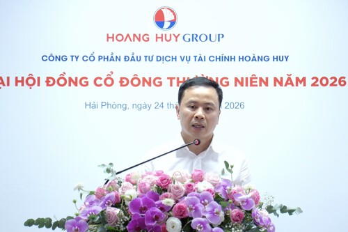 ĐHĐCĐ Hoàng Huy: Mục tiêu lãi 2.000 tỷ nhờ bàn giao hai dự án, lãnh đạo nói về khả năng mở rộng quỹ đất ngoài Hải Phòng