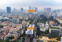 Toàn cảnh 12 ga dừng của tuyến metro số 3 Nhổn - Ga Hà Nội