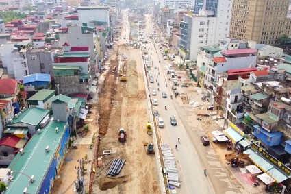 Tiến độ 5 đường vành đai Hà Nội