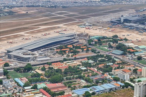 Phương án bố trí hai ga metro ngầm dưới sân bay Tân Sơn Nhất