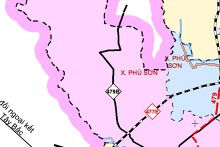 Bản đồ quy hoạch giao thông xã Phú Sơn, tỉnh Ninh Bình thời kỳ 2021 - 2030