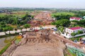 Hình hài tuyến đường kết nối cầu Tứ Liên với cao tốc Hà Nội - Thái Nguyên