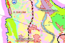 Bản đồ quy hoạch sử dụng đất xã Gia Lâm, tỉnh Ninh Bình thời kỳ 2021 - 2030