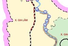 Bản đồ quy hoạch giao thông xã Gia Lâm, tỉnh Ninh Bình thời kỳ 2021 - 2030