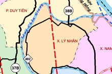 Bản đồ quy hoạch giao thông xã Lý Nhân, tỉnh Ninh Bình thời kỳ 2021 - 2030