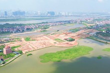 Hình ảnh dự án thành phố thông minh 4,2 tỷ USD đang xây dựng hạ tầng