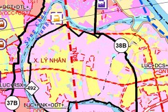 Bản đồ quy hoạch sử dụng đất xã Lý Nhân, tỉnh Ninh Bình thời kỳ 2021 - 2030