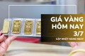 Giá vàng hôm nay 3/7: Vàng SJC, vàng nhẫn tiếp đà tăng mạnh 3 triệu đồng/lượng
