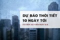 Dự báo thời tiết 10 ngày tới (30/7 đến 9/8) Hà Nội mưa dông kéo dài, Đà Nẵng và TP HCM đề phòng mưa to