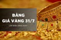 Bảng giá vàng hôm nay 31/7: Vàng SJC giảm tới 1,4 triệu đồng/lượng