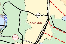 Bản đồ quy hoạch giao thông xã Gia Viễn, tỉnh Ninh Bình thời kỳ 2021 - 2030