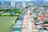 Toàn cảnh đường Lĩnh Nam tăng tốc giải phóng mặt bằng