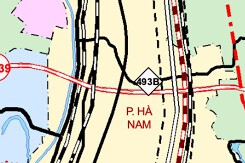 Bản đồ quy hoạch giao thông phường Hà Nam, tỉnh Ninh Bình thời kỳ 2021 - 2030