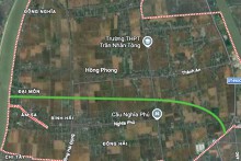 Đường sẽ mở ở xã Hồng Phong, tỉnh Ninh Bình