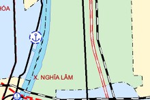 Bản đồ quy hoạch giao thông xã Nghĩa Lâm, tỉnh Ninh Bình thời kỳ 2021 - 2030